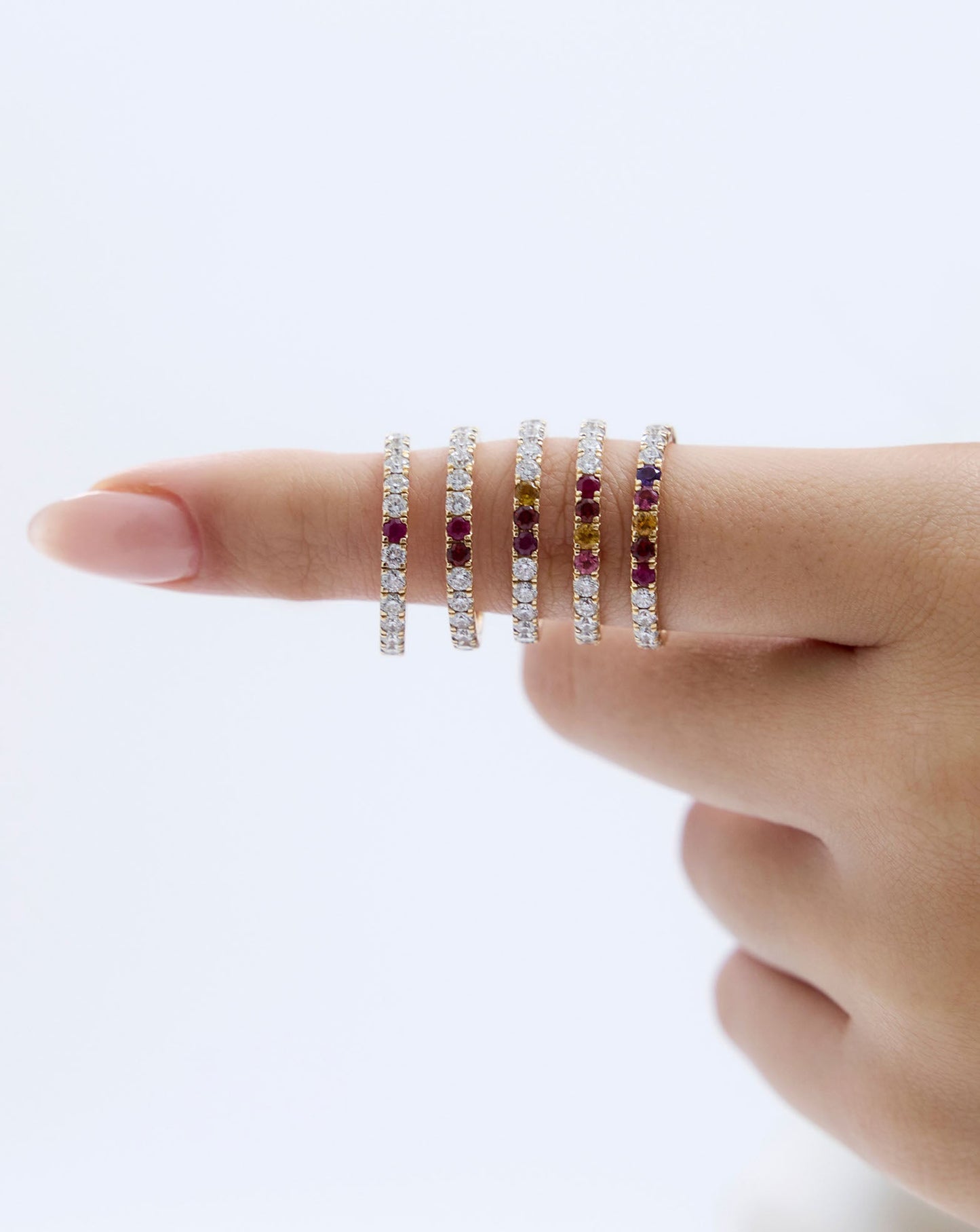 2.5 mm Personalized Classic Lab Diamond Ring