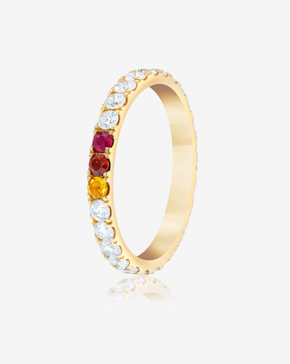 2.5 mm Personalized Classic Lab Diamond Ring