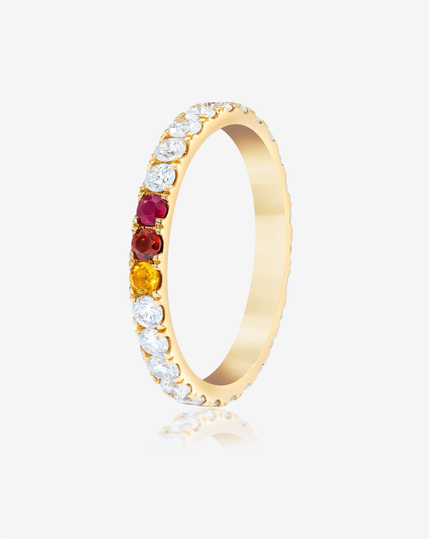 2.5 mm Personalized Classic Diamond Ring