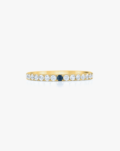 1.9 mm Personalized Perfect Pavé Diamond Ring