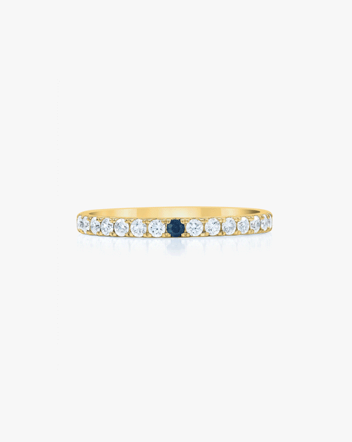 1.9 mm Personalized Perfect Pavé Diamond Ring