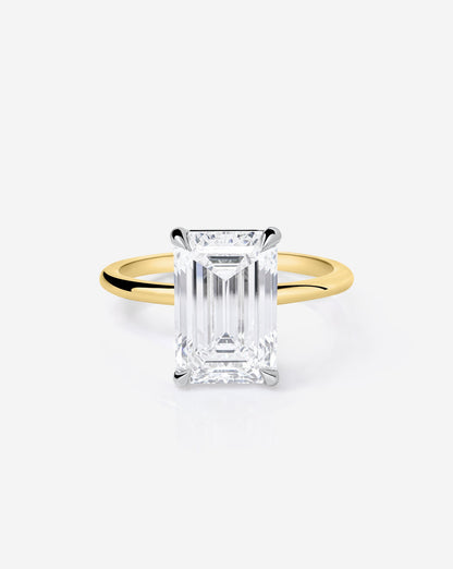 5.19 Emerald & Pear Lab Diamond in Whisper Thin® Duet