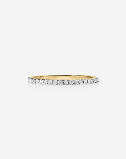 1.3 mm Perfect Pavé Diamond Ring