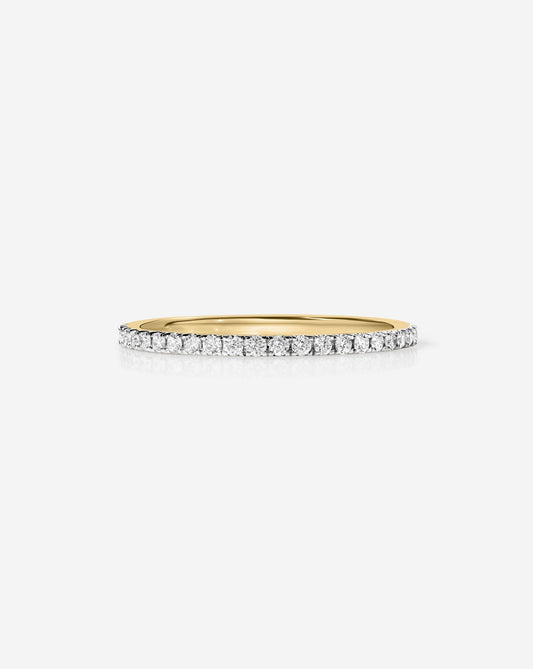 1.3 mm Perfect Pavé Diamond Ring
