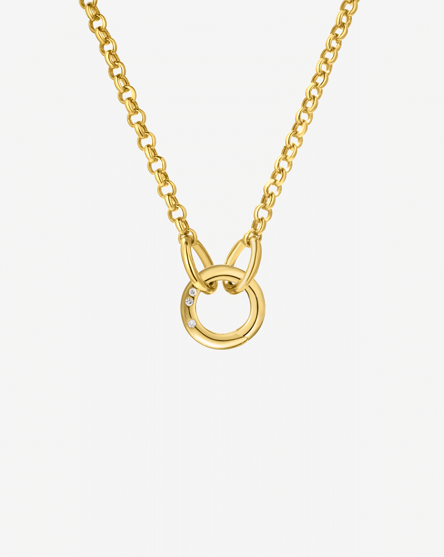 Clique Rolo Chain Necklace