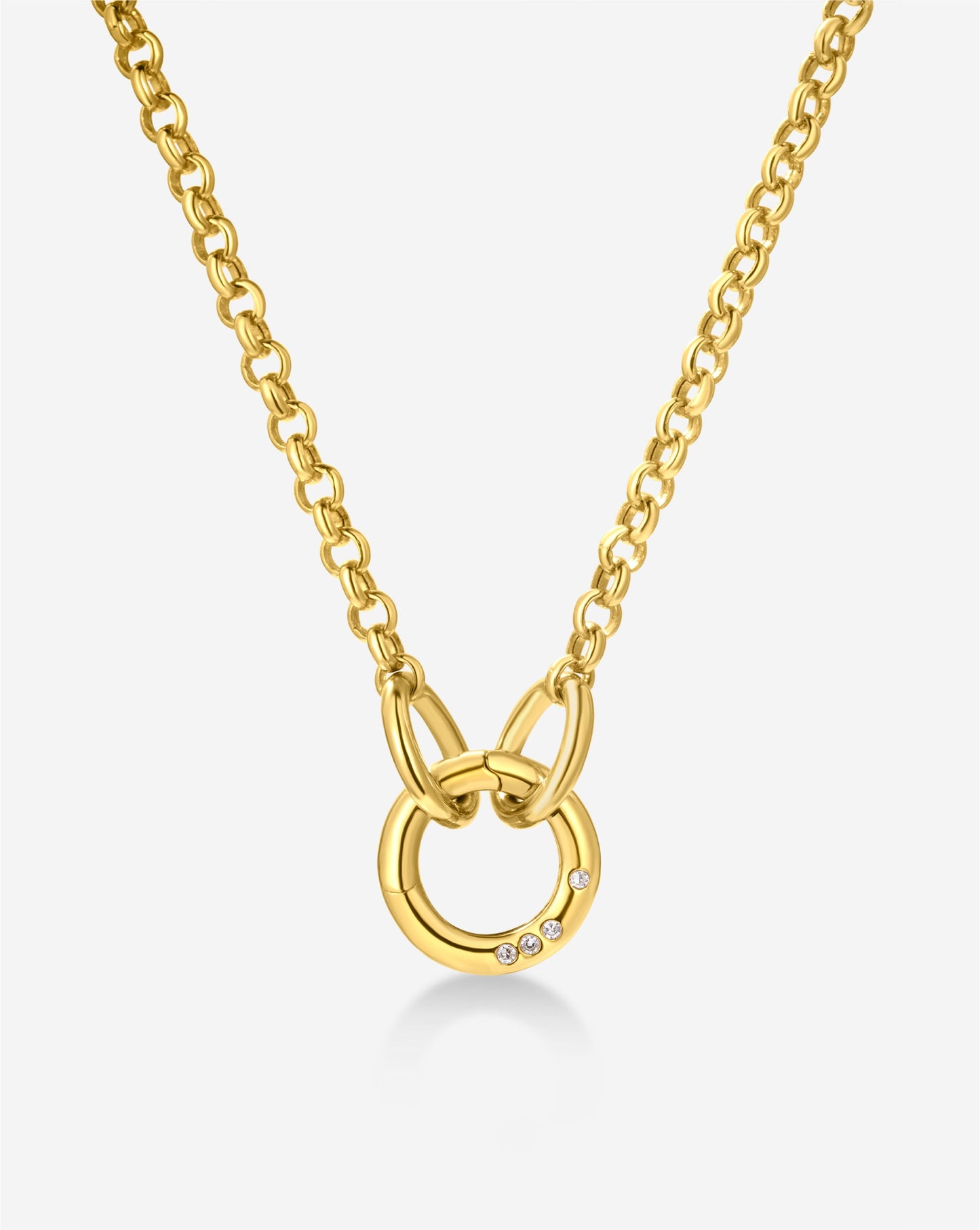 Clique Rolo Chain Necklace