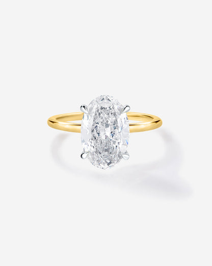 2.34 Oval Lab Diamond in Whisper Thin®
