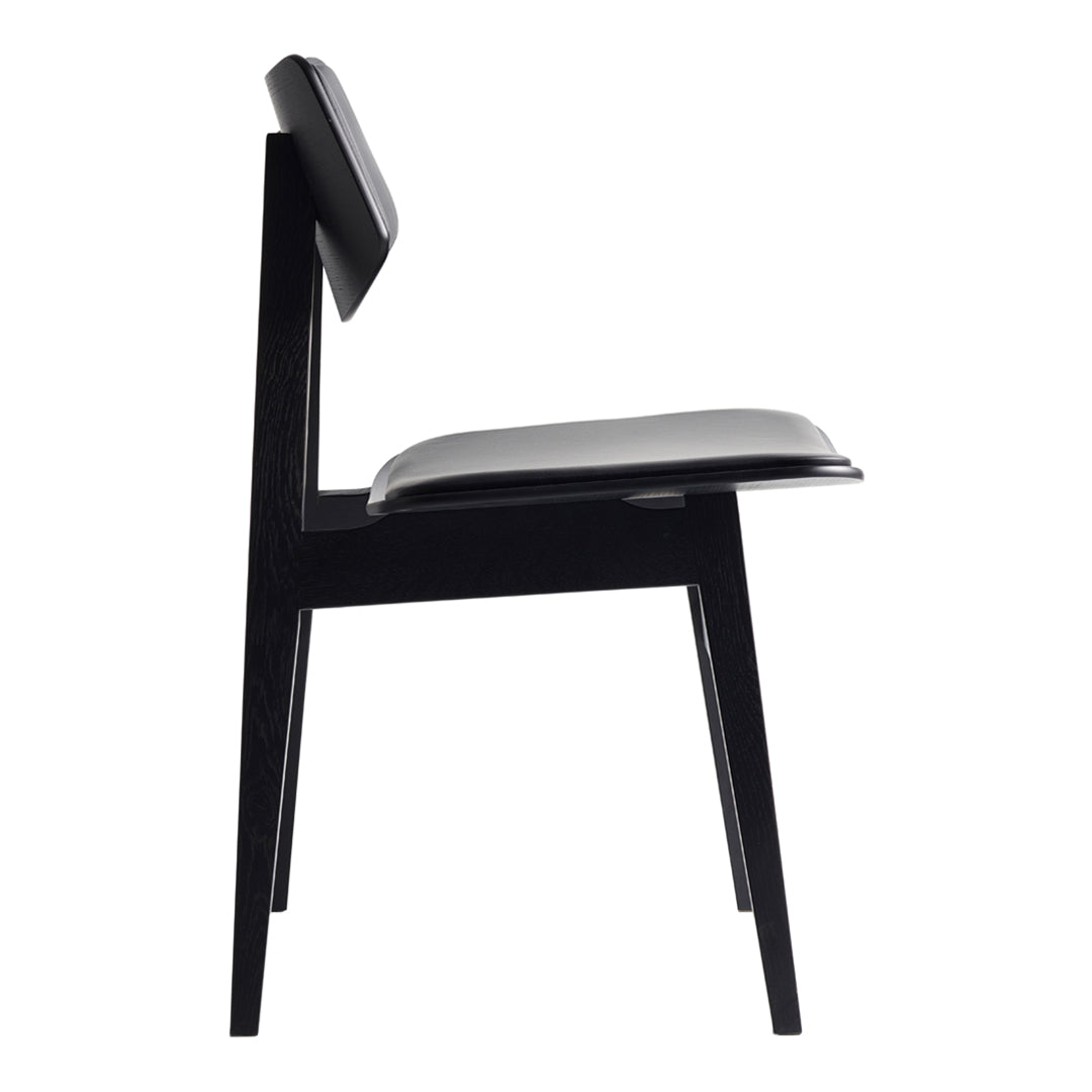 1960 Wood Side Chair - Seat & Back Upholstered