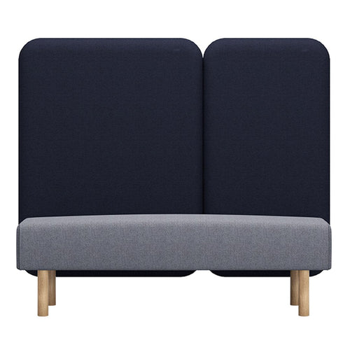 August Bench - w/ Sound Absorbing Wall Panel