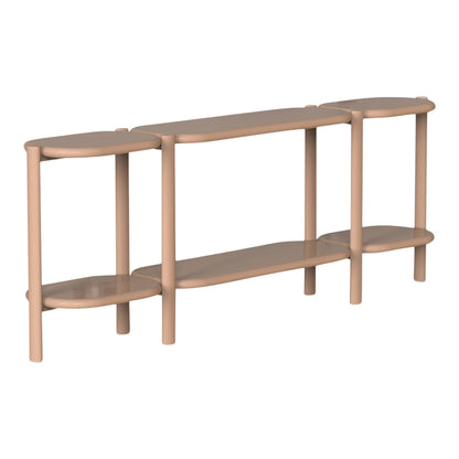 Anam Console - Fabric Coated Shelf