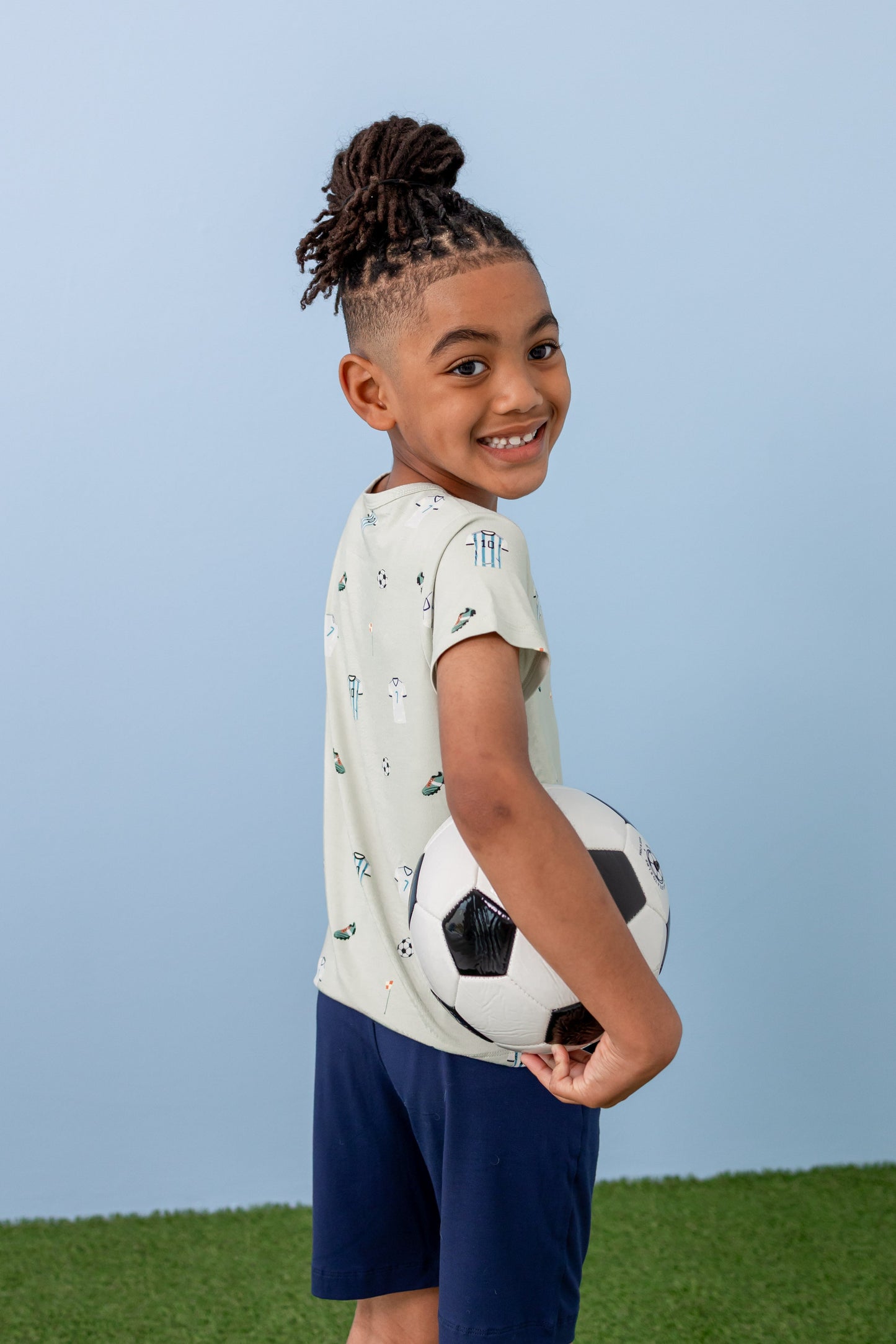 Toddler Basic Tee in Soccer