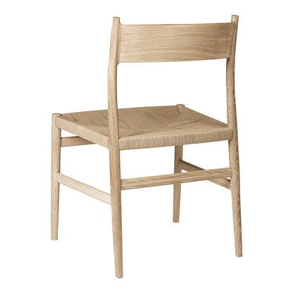 Arv Dining Chair - Paper Cord Seat