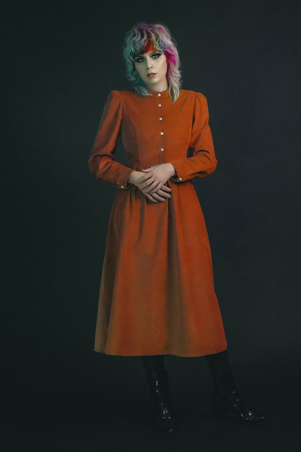 All Hallow's Eve Dress [PUMPKIN ORANGE]