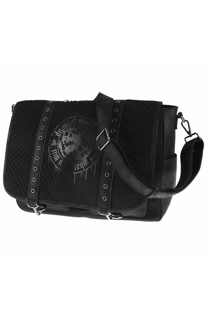 Allegiance Patch Messenger Bag
