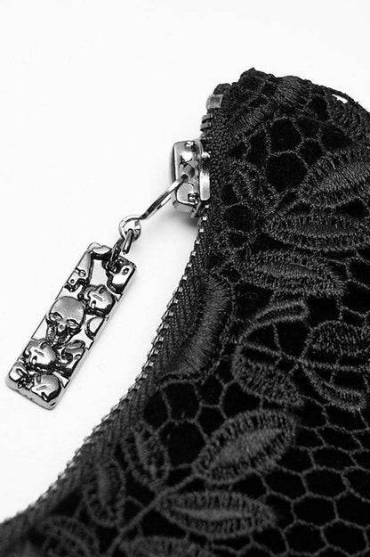 Ash Wednesday Velvet Corset [BLACK]