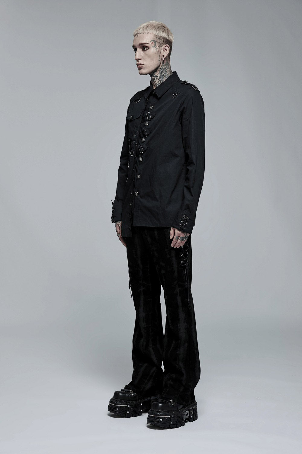 Brimstone Cotton Button-Up Shirt