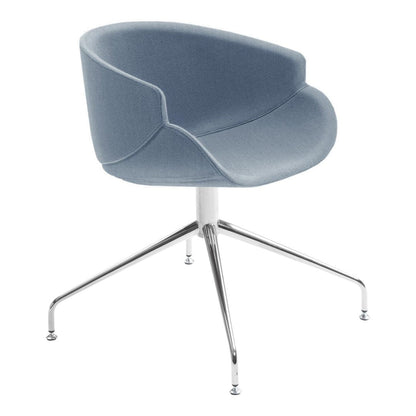 Bix Armchair - 4-Star Swivel Base - Upholstered