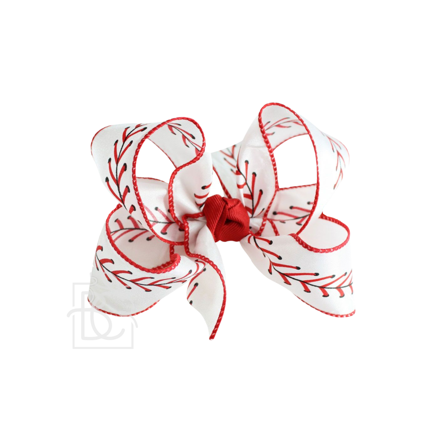 BASEBALL BOWS: 4.5 - LARGE / Baseball Bow