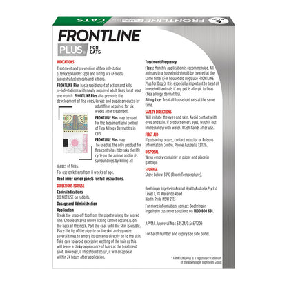 Frontline - Plus For Cats