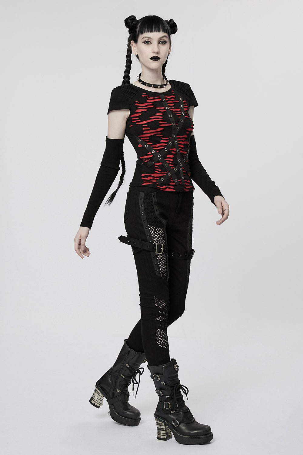 Barbie Blood Top Set [BLACK/RED]