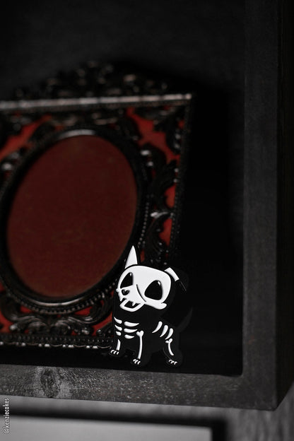 Barky Bones Enamel Pin