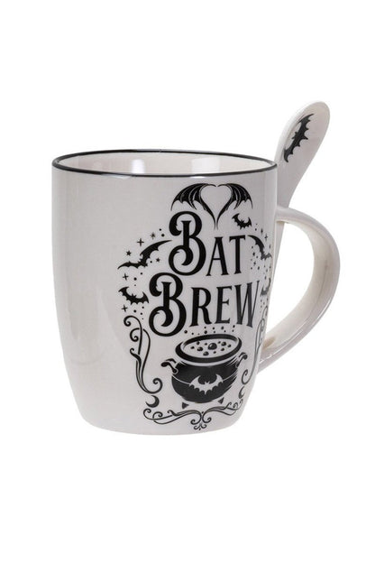 Bat Brew Mug & Spoon Set