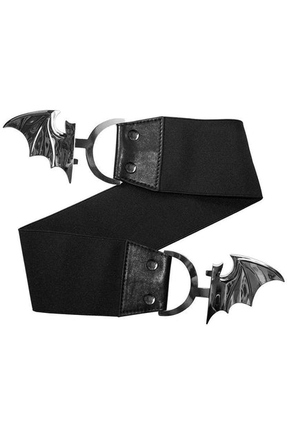 Bat Elastic Waist Belt [SILVER BAT]
