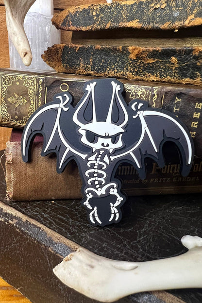 Batty Bones Rubber Magnet
