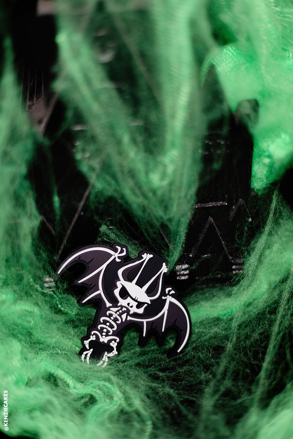 Batty Bones Rubber Magnet