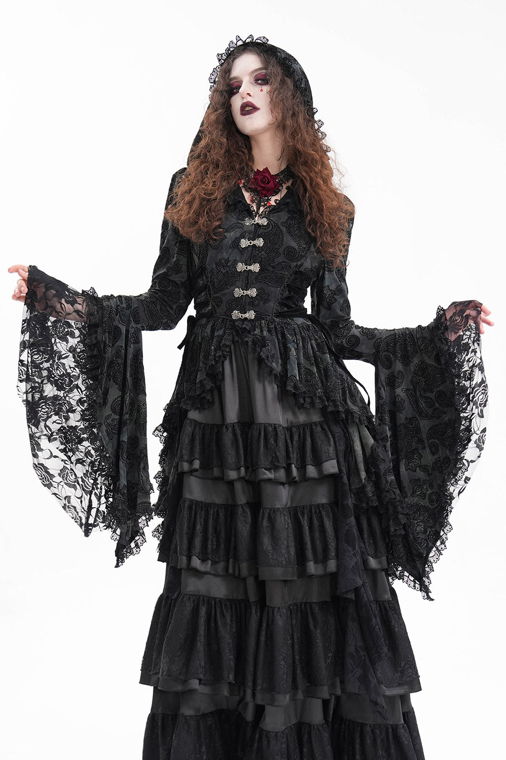Briar Rose Flared Sleeve Duster [No Restocks]