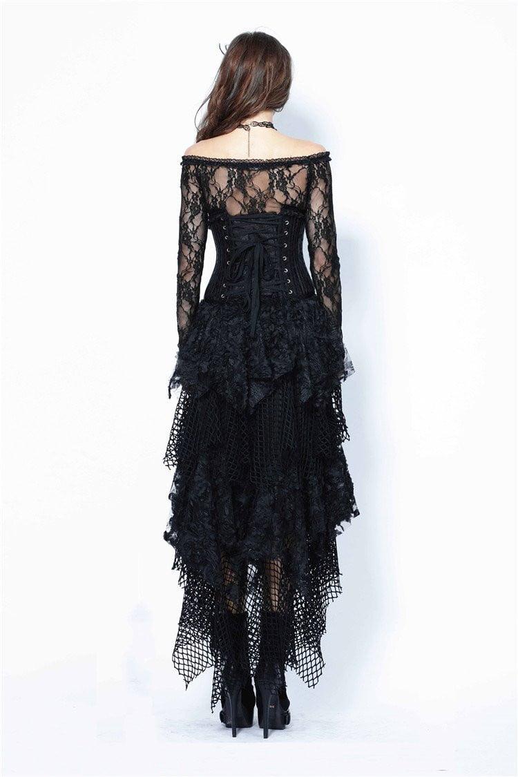 Black Madonna Layered Skirt