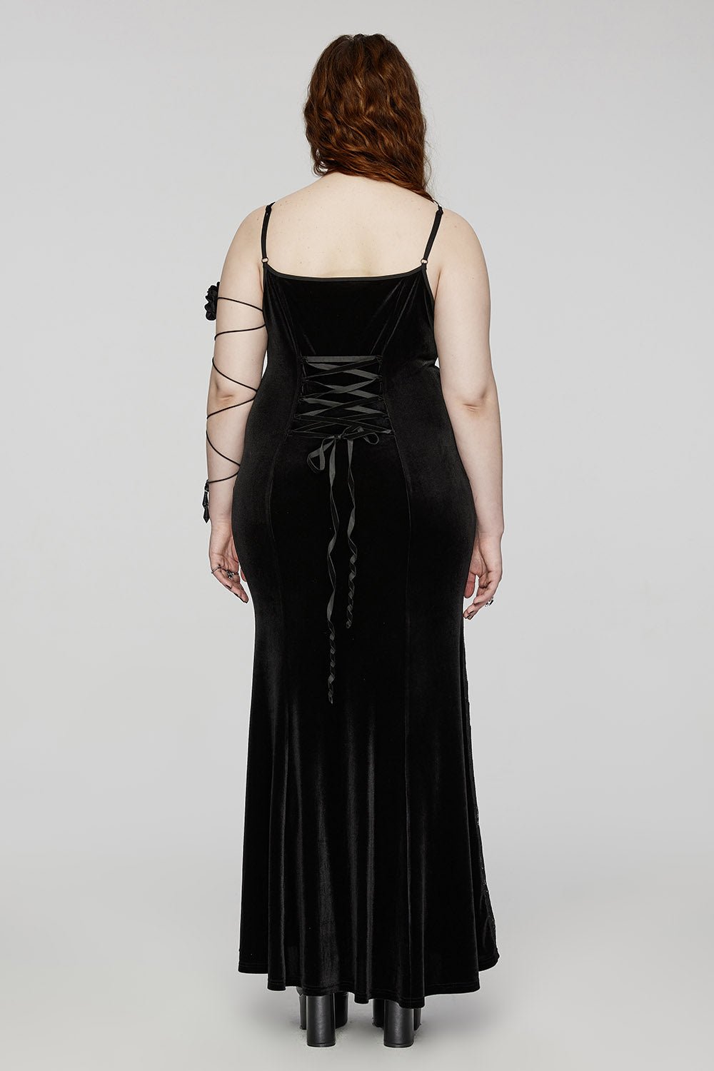 Black Medallion Mermaid Dress