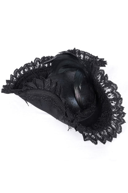 Black Pearl Punk Pirate Hat