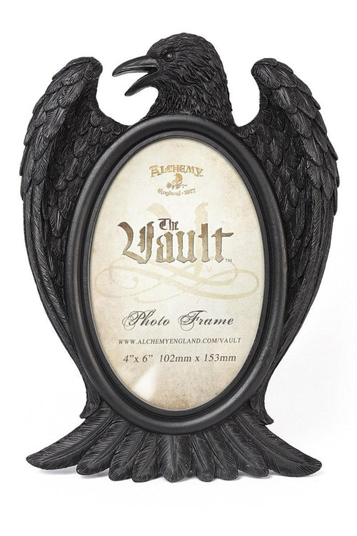 Black Raven Photo Frame