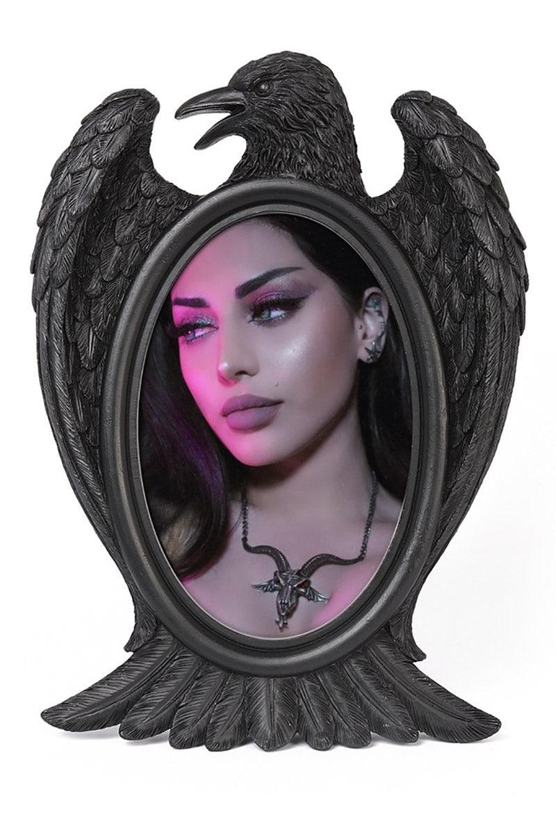 Black Raven Photo Frame