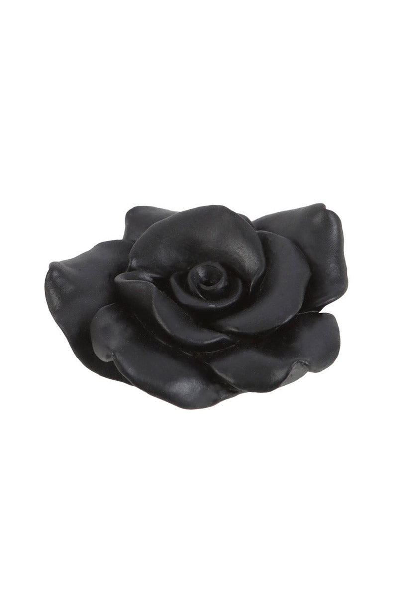 Black Rose Resin Incense Stick Holder