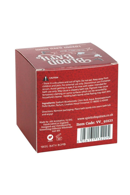 Blood Bath Wild Rose Vampire Bath Bomb