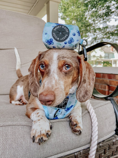 Dog Waste Bag Holder - Berry Sassy