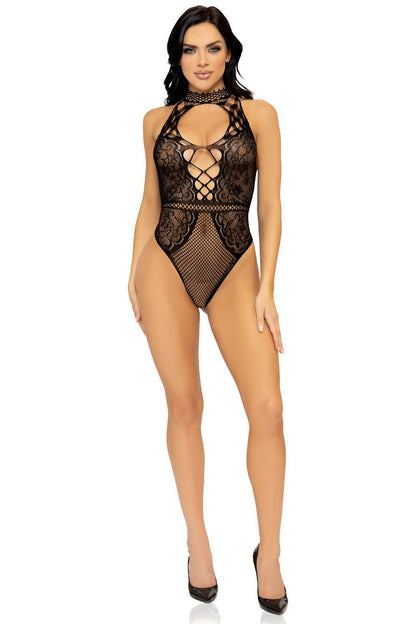 Bring the Heat Lace Bodysuit