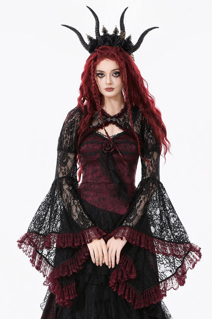 Blood Drop Lace Cardigan