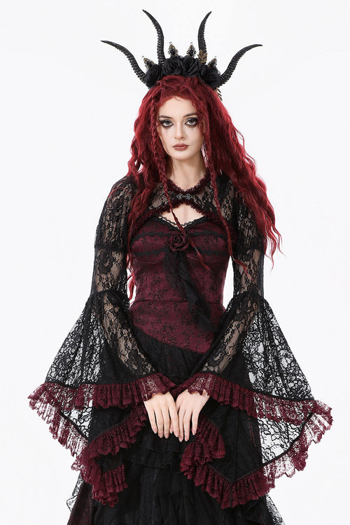 Blood Drop Lace Cardigan