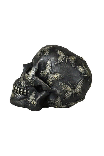 Butterfly Skull Statue