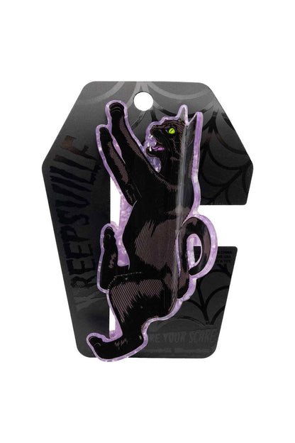 Black Cat Claw Clip
