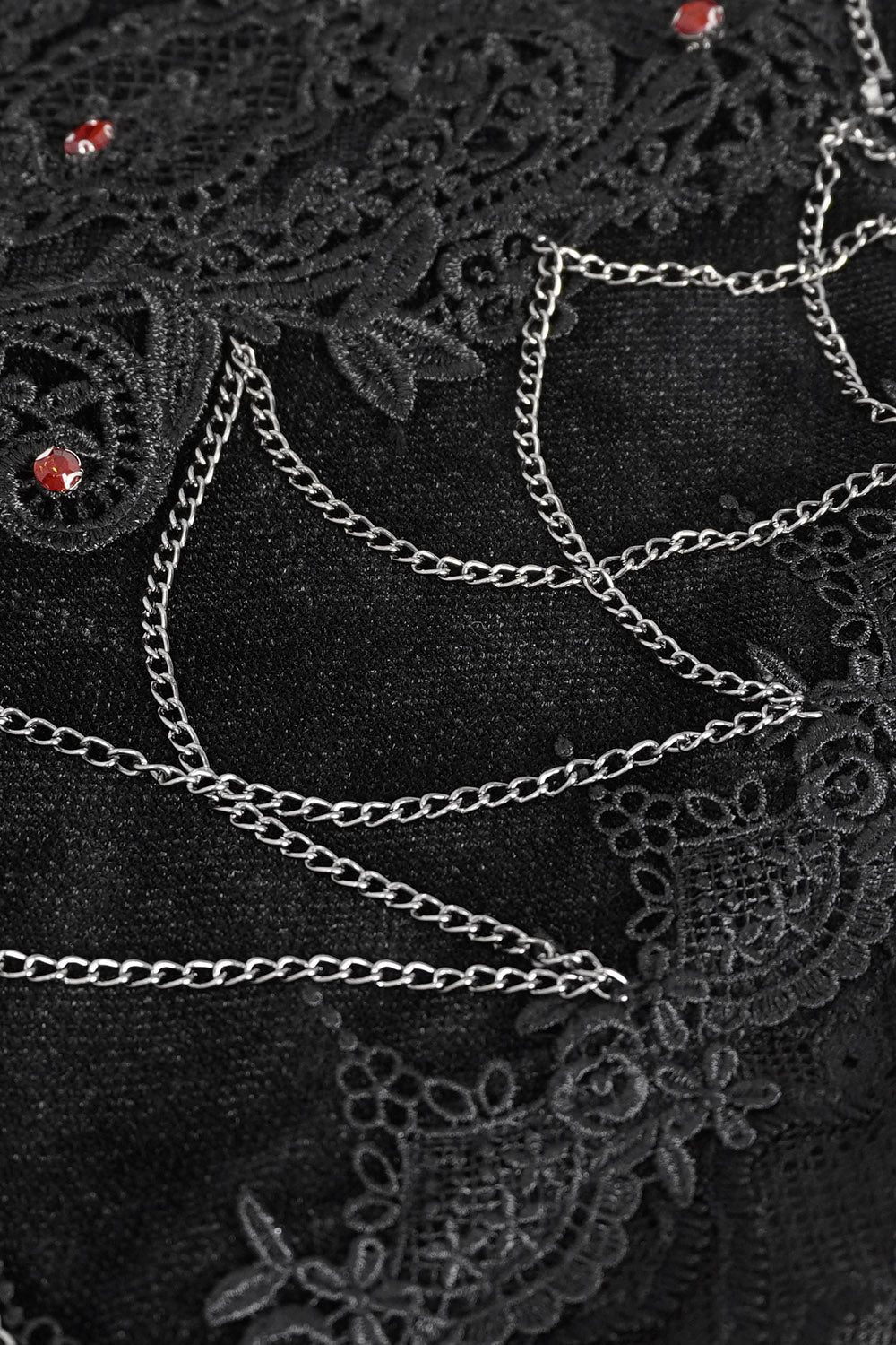 Catacombs of Paris Mermaid Maxi Skirt