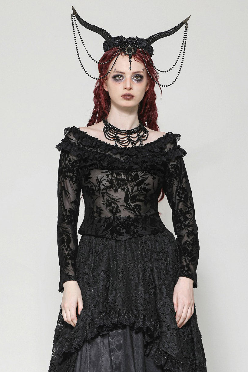 Cottage Witch Long Sleeve Top