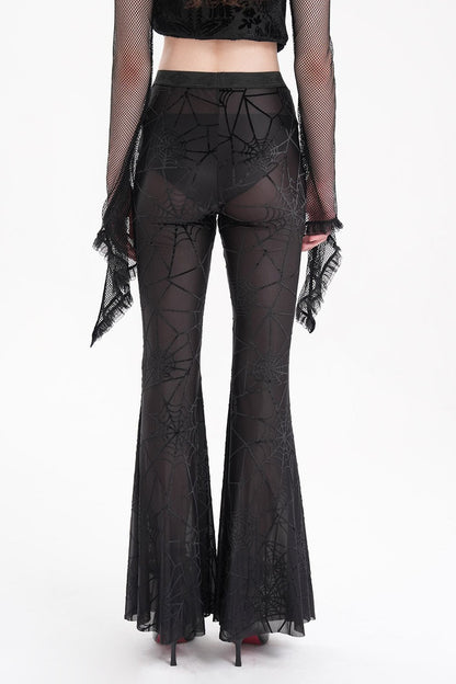Creepy Crawly Mesh Spiderweb Flares