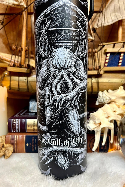 Cthulhu 24 Oz Water Bottle Tumbler