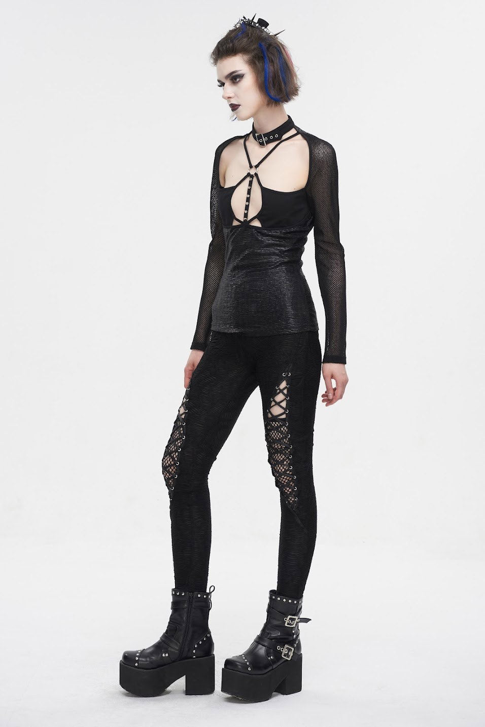 Cut Out High-Waisted Leggings