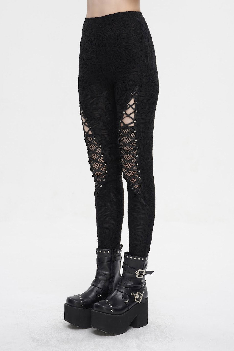 Cut Out High-Waisted Leggings