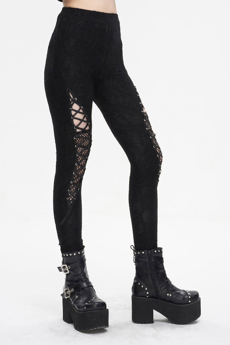 Cut Out High-Waisted Leggings